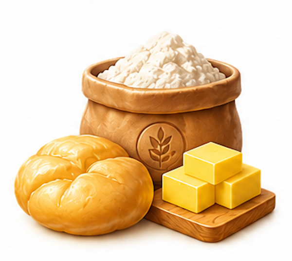 Brioche-style dough