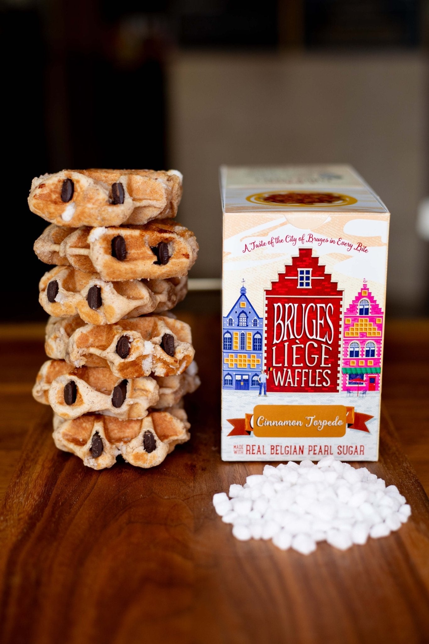 Bruges 6-Pack: Cinnamon Torpedo Liège Waffle