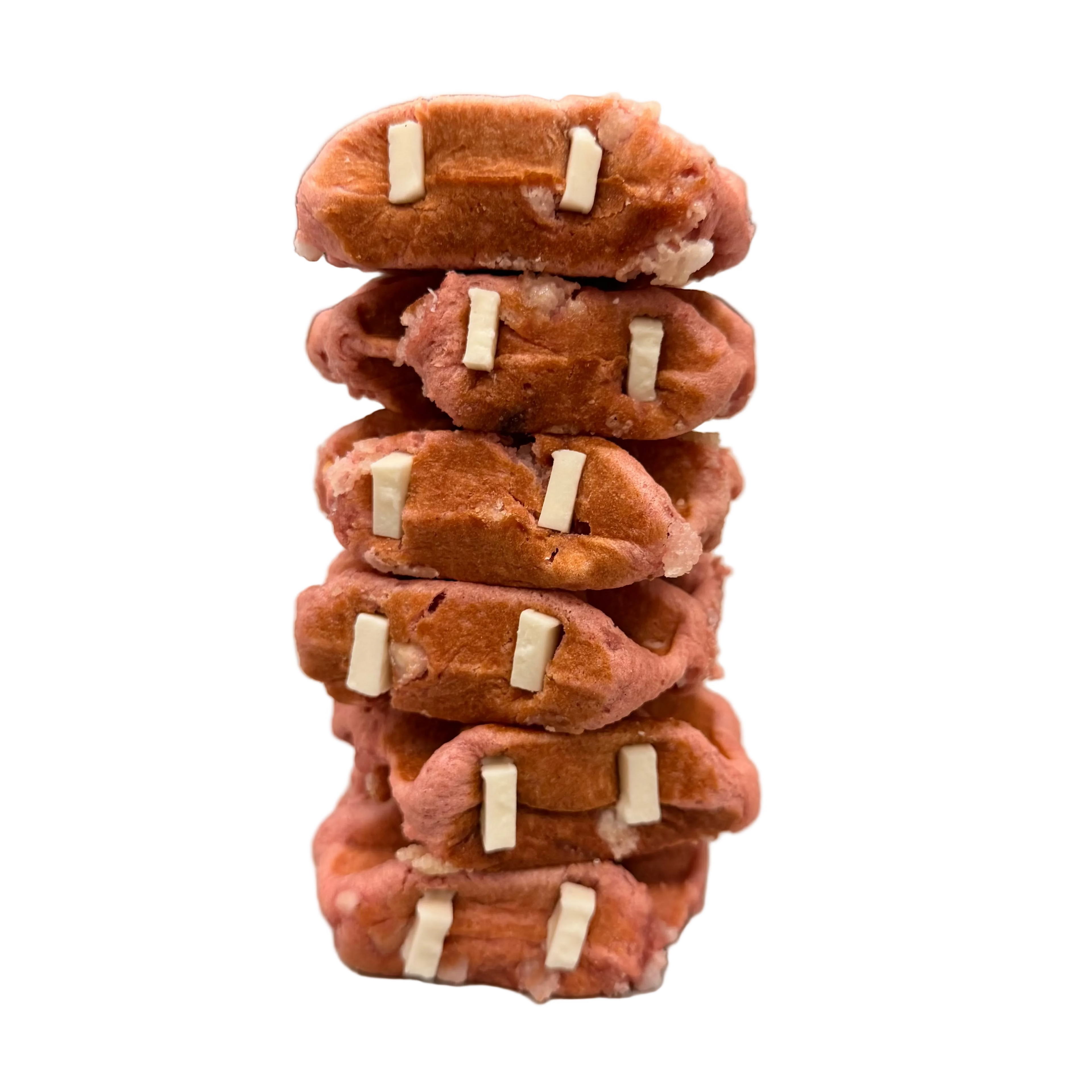 Bruges 6-Pack: Strawberry Cheesecake Liège Waffle