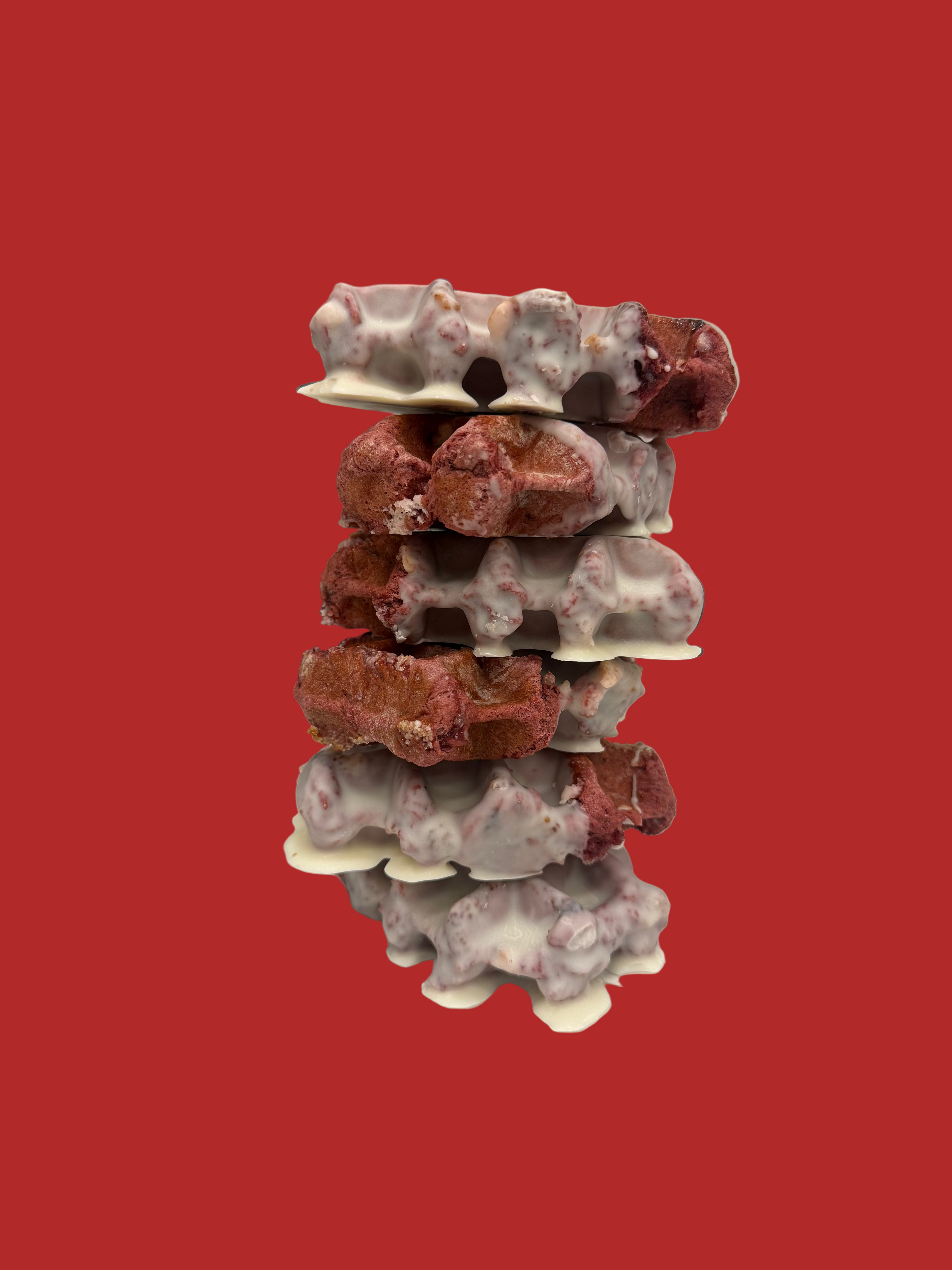 Bruges 6-Pack: Red Velvet Liège Waffle
