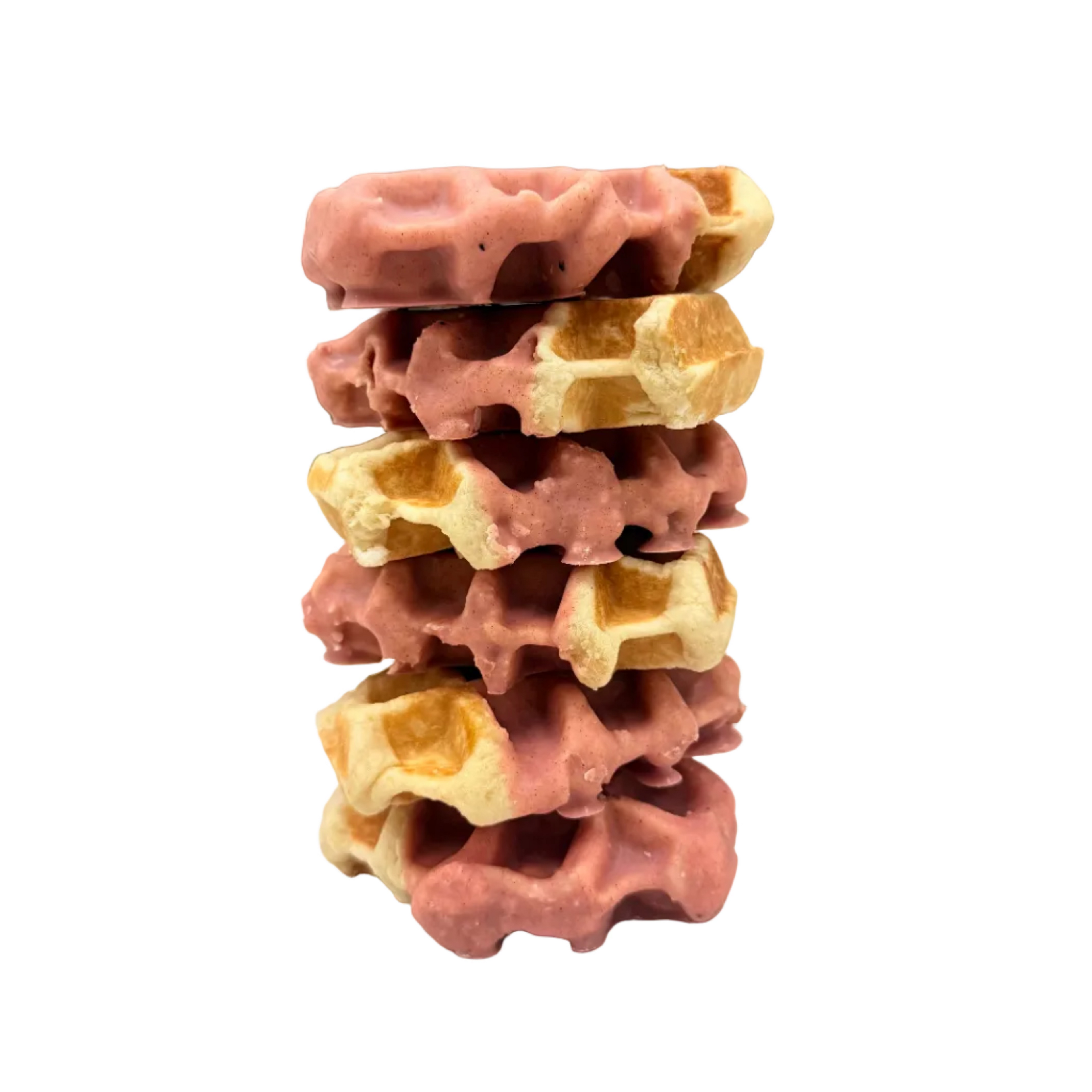 Bruges 6-Pack: Raspberry White Chocolate Liège Waffle