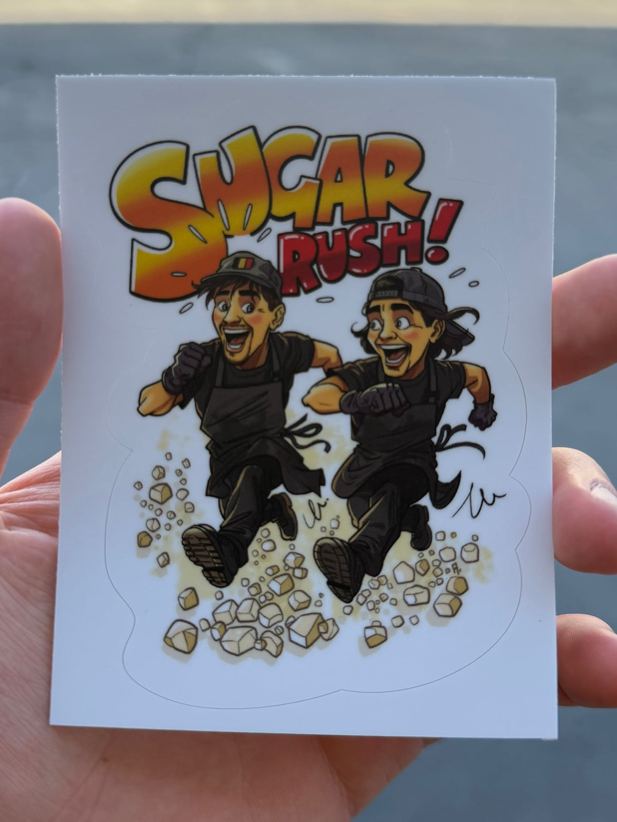 Bruges Sugar Rush Sticker (1 Count)