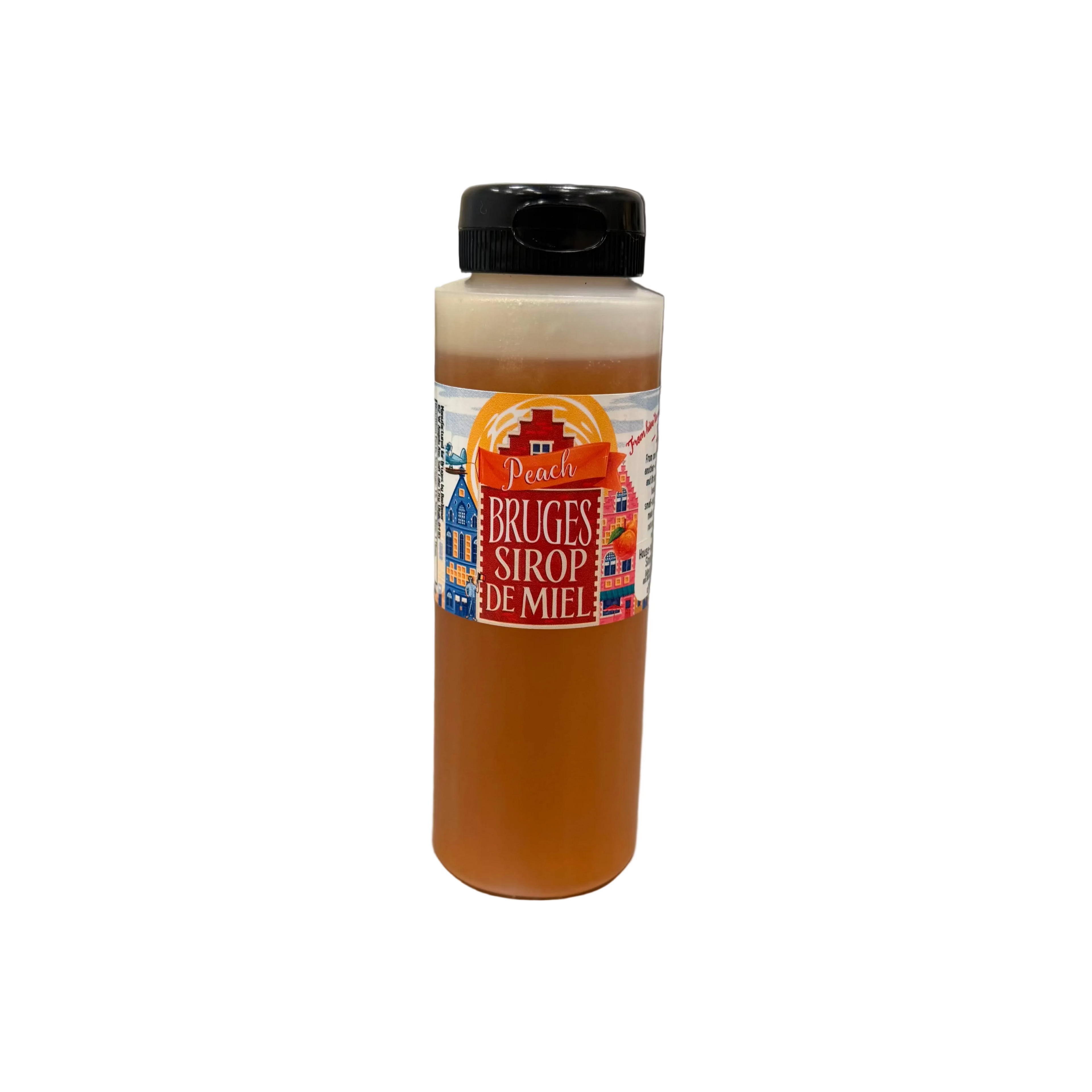 Bruges Crème de Miel & Sirop de Miel — Creamed Honey and Honey Syrup (11 oz) Squeeze Bottle