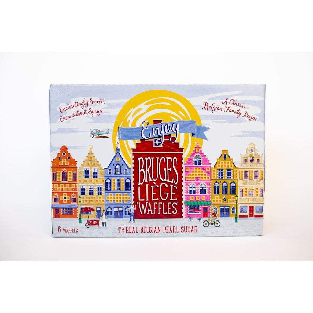 Bruges 6-Pack: Blueberry Lemon Liège Waffle