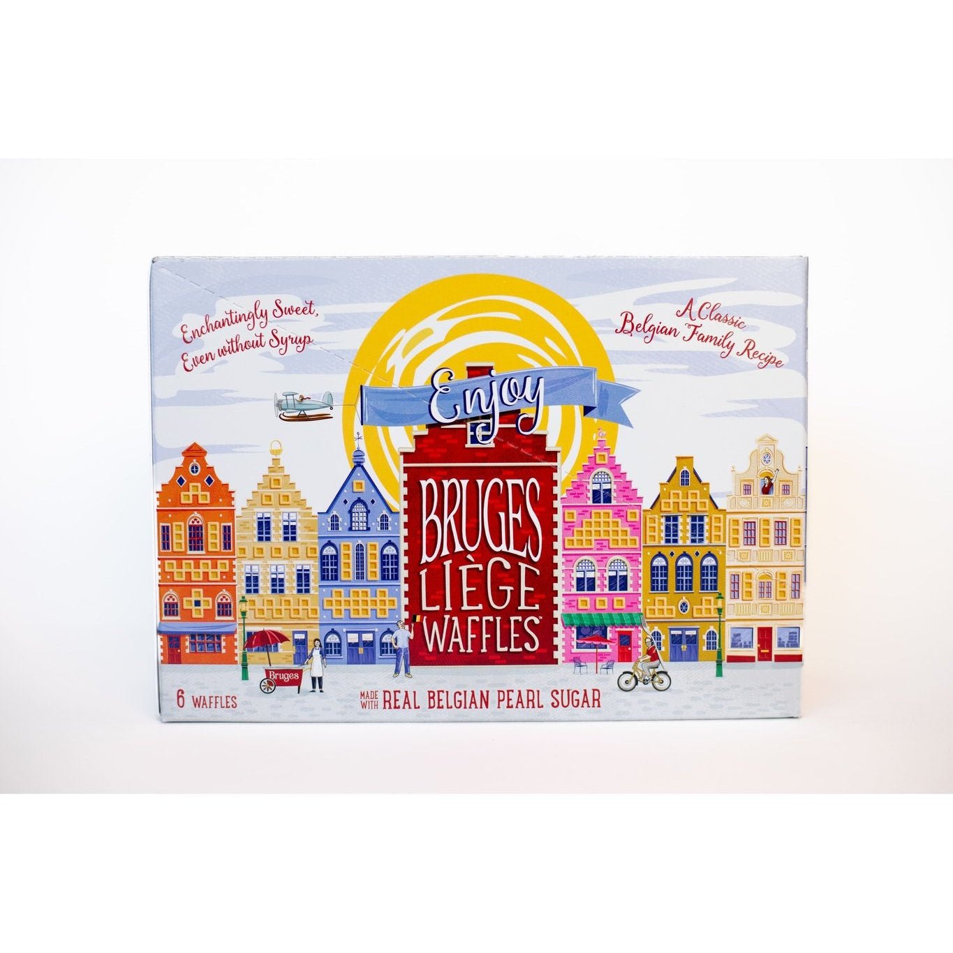 Bruges 6-Pack: Cookies & Cream Liège Waffle