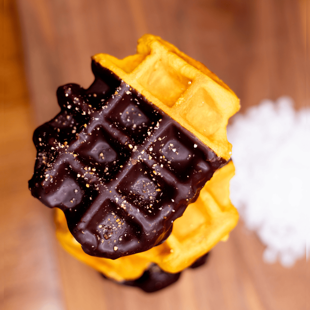 Bruges 6-Pack: Orange Dark Chocolate Liège Waffle