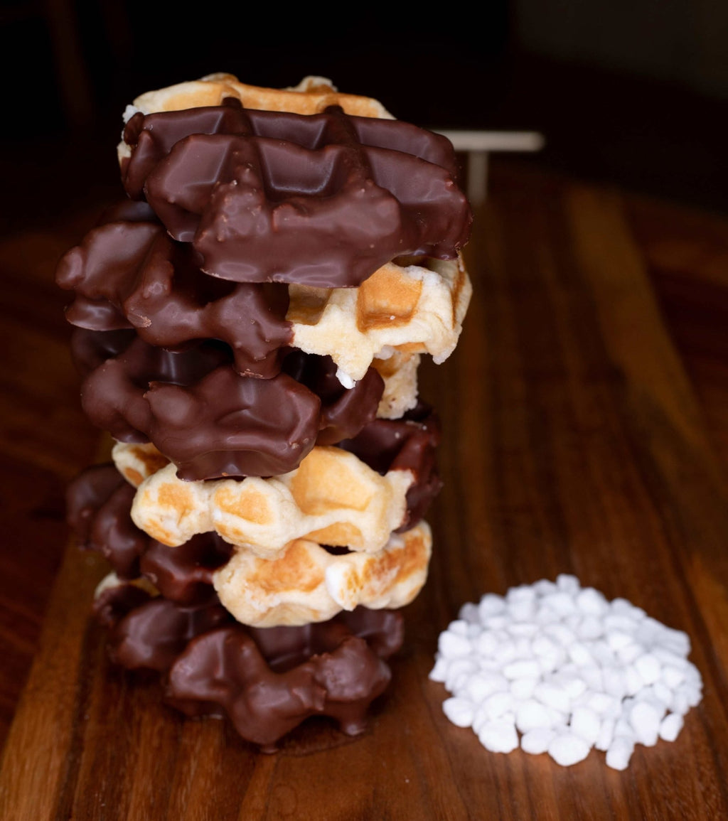 Bruges 6-Pack: Milk Chocolate Liège Waffle