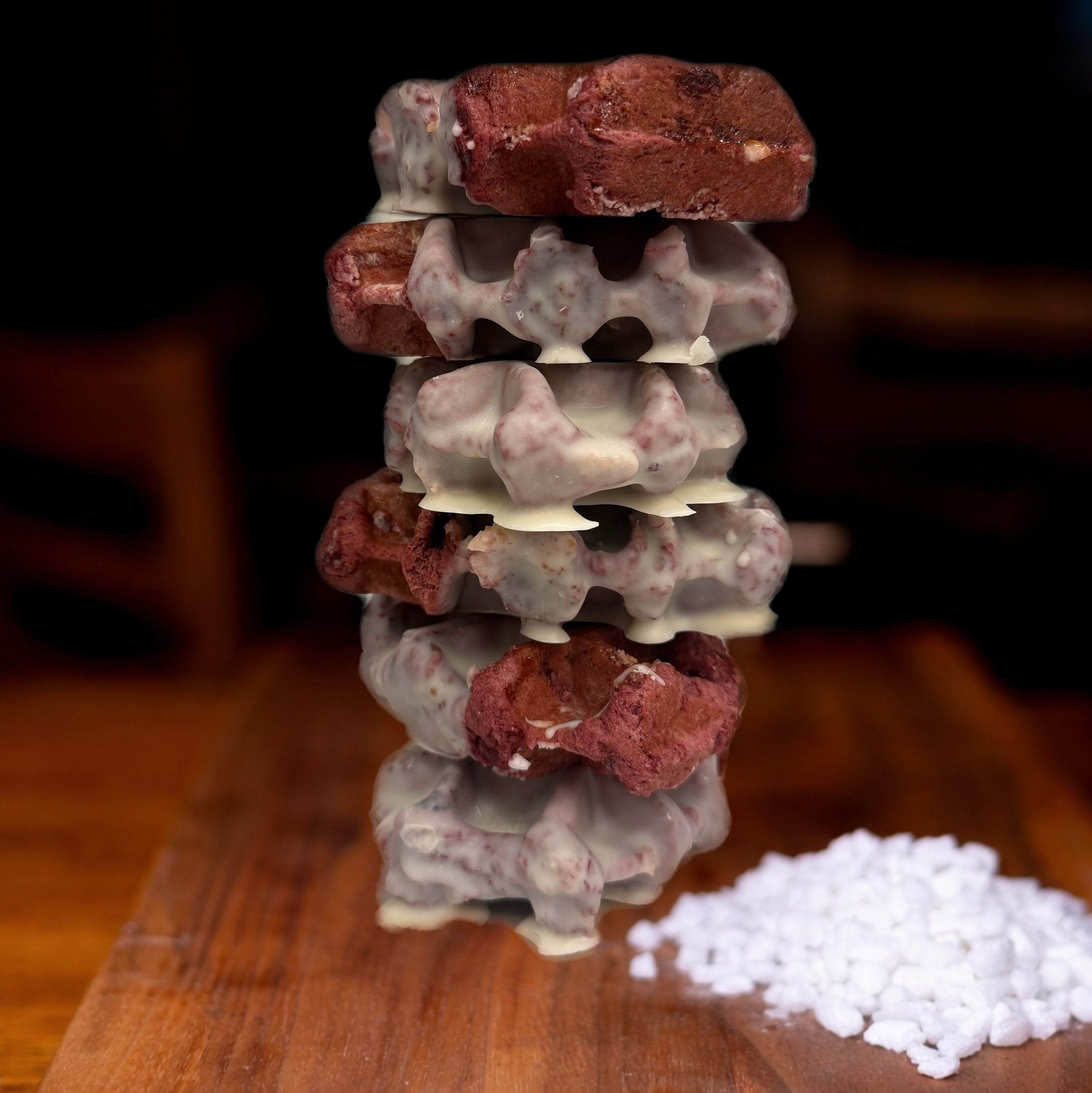 Bruges 6-Pack: Red Velvet Liège Waffle