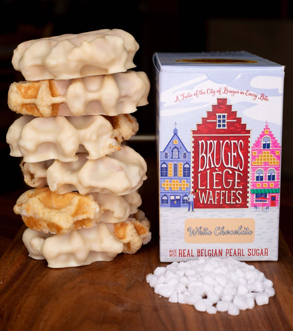 Bruges 6-Pack: White Chocolate Liège Waffle