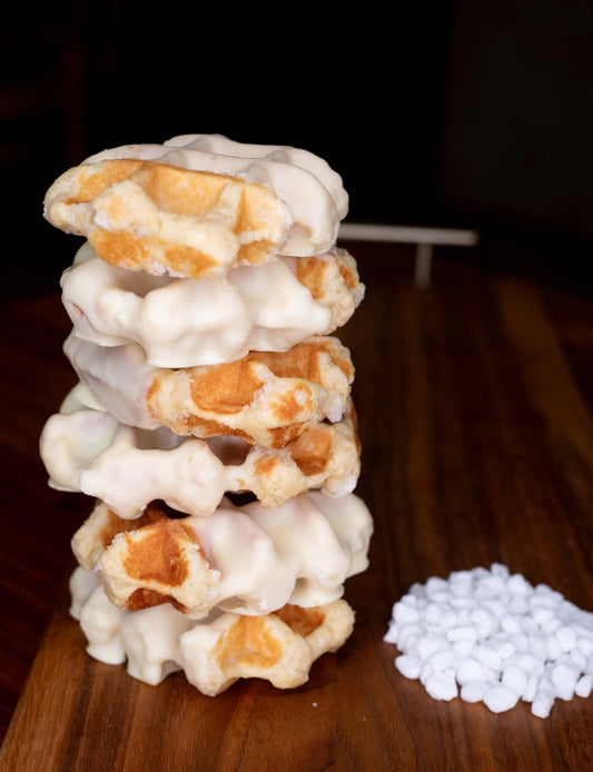 Bruges 6-Pack: White Chocolate Liège Waffle