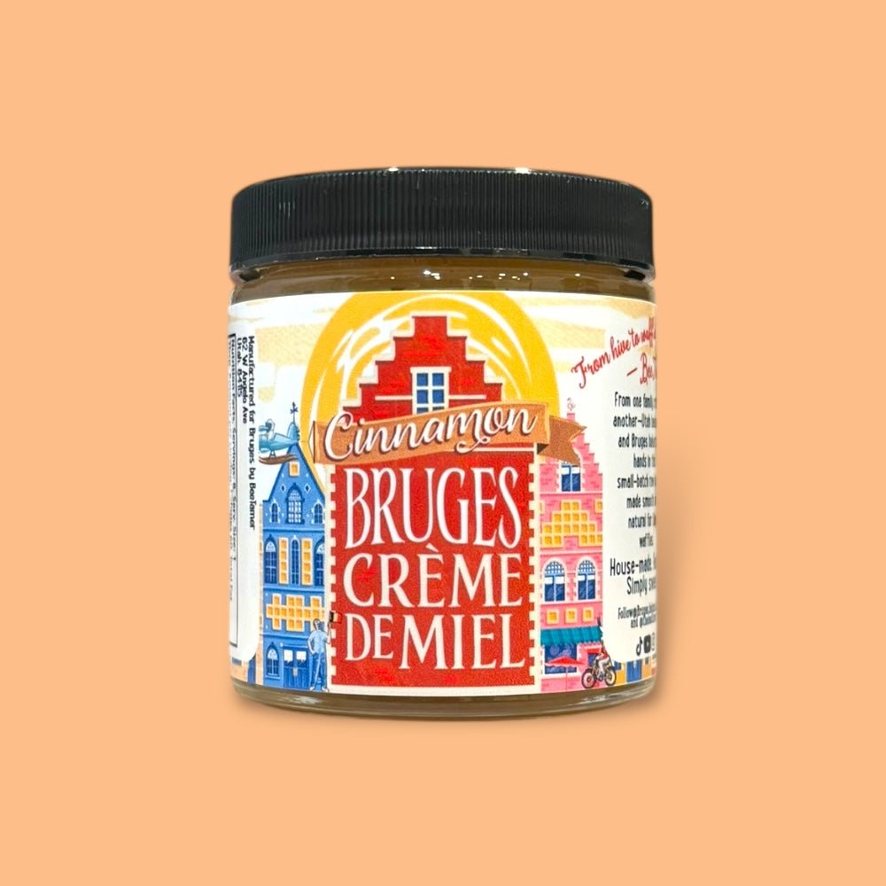 Bruges Crème de Miel – Cinnamon Creamed Honey (6 oz)