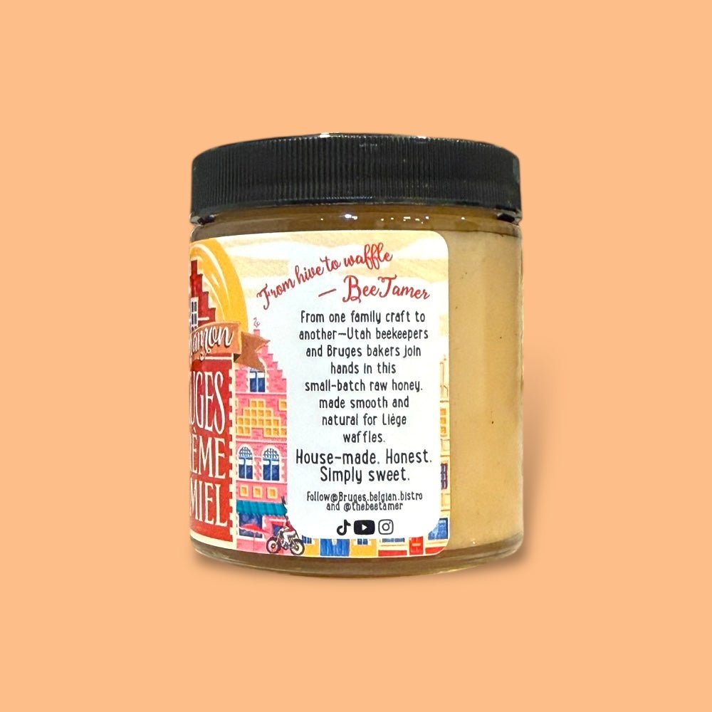 Bruges Crème de Miel – Cinnamon Creamed Honey (6 oz)